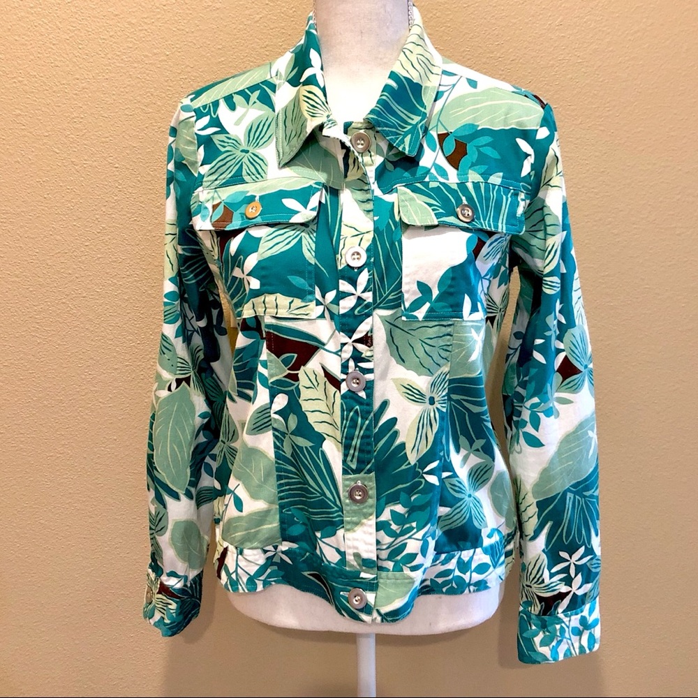 LH Sport Jean Jacket Size M
